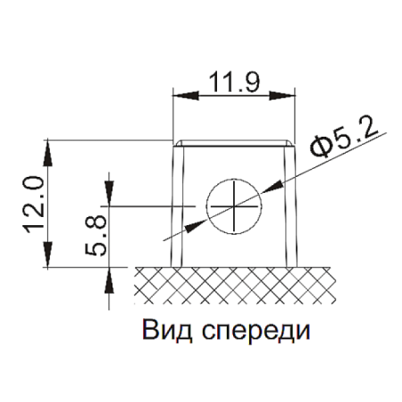 Аккумулятор WBR МОТО SMT12-12-A (12V12Ah) прямая полярность (+-) 150*70*130