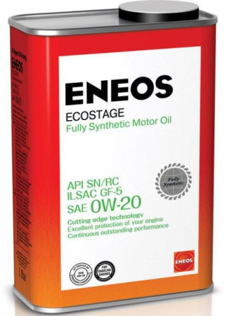 Масло моторное ENEOS Ecostage Fully Synthetic SN/RC 0w20 0,94л