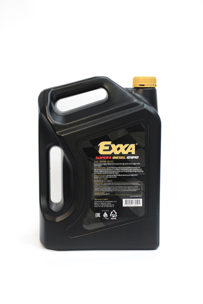 Масло моторное EXXA SUPERA Diesel 10w40 CI-4 ACEA E7 п/синтетическое, 6л. (Ю.Корея)