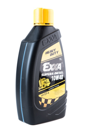 Масло моторное EXXA SUPERA Diesel 10w40 CF-4  п/синтетическое, 1л. (Ю.Корея)