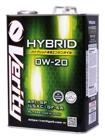 Масло моторное VERITY HYBRID 0w20 SP/GF-6A 4л синтетическое