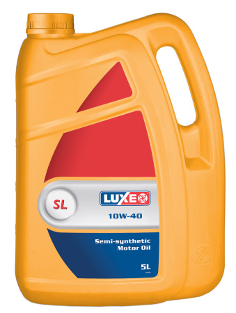 Масло моторное LUXE SL 10w40 SG/CD 5л полусинтетическое