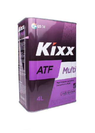 Масло трансмиссионное GS Kixx ATF MULTI 4л синтетика