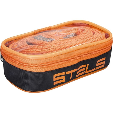 Трос буксировочный "STELS" 54383, 10 тонн, 2 крюка, сумка на молнии