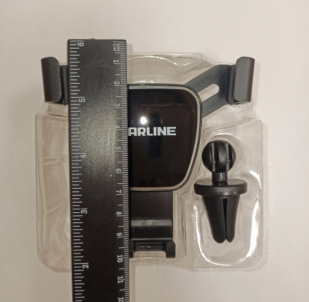 Держатель телефона MG8-WCH Carline с функцией беспроводной зарядки для смартфона в дефлектор автомобиля, гравитационный