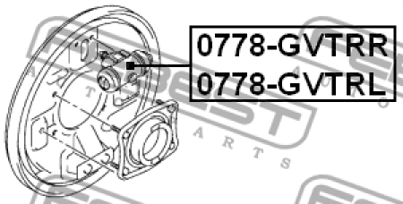 Цилиндр тормозной 0778-GVTRR/53401-65D00 Febest
