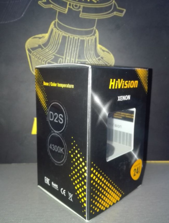 Лампа Ксенон "HiVision" Single D2S, 4300K (1 шт.)