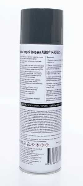Герметик эластичный Резина-спрей 540мл (серая) LS-540-GRY-RE ABRO MASTERS