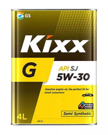Масло моторное GS Kixx G SJ 5w30 4л полусинтетика