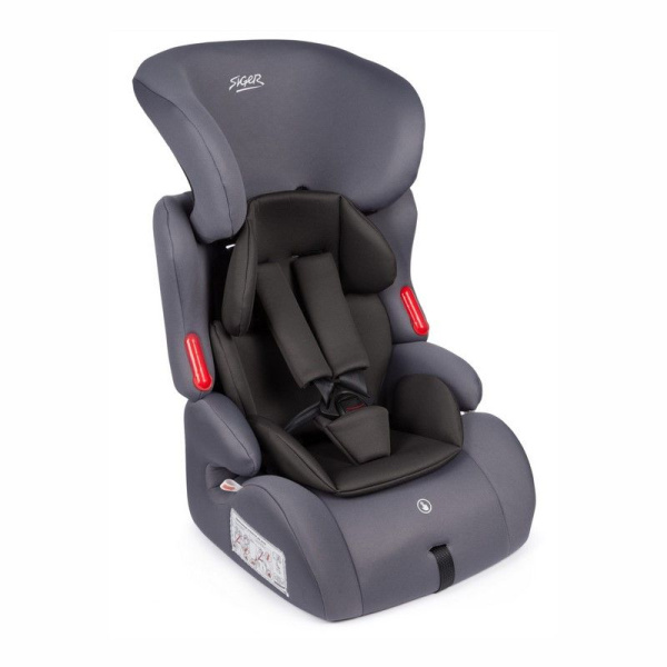 Удерживающее устройство для детей "SIGER КОСМО" KRES3591 маренго, люкс 1-12 лет, 9-36 кг, группа 1/2/3