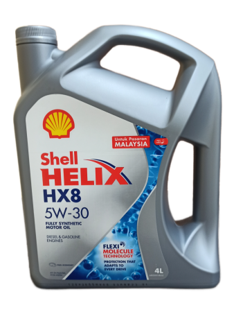Масло моторное SHELL Helix HX8 X SN/SN+ синтетика 5w30 4л