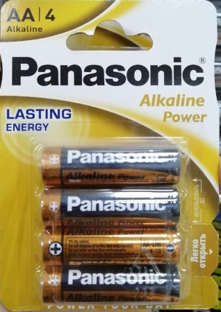 Батарейка Panasonic LR6 ALKALINE 4BP (цена за блистер) 32984