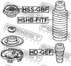 Отбойник амортизатора HD-GEF/51722-TF0-014 переднего Febest