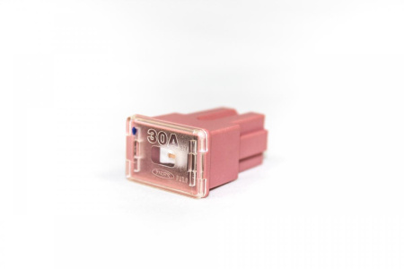 Предохранитель силовой, кассетный Koito F4030, 30A, розовый (мама), 1шт