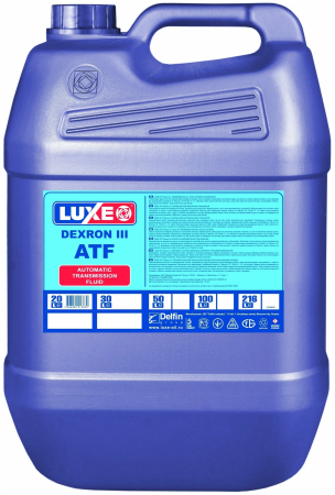 Масло трансмиссионное LUXE ATF Dexron III 20л  минеральное