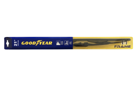 Щетка стеклоочистителя Goodyear Frame  GY000321 21"/53см всесезонная каркасная, 3 переходника