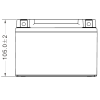 Аккумулятор WBR МОТО SMT12-9-A (12V9Ah) прямая полярность (+-) 150*70*105