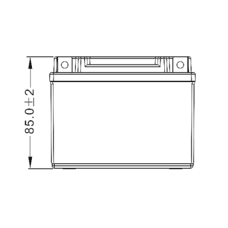 Аккумулятор WBR МОТО SMT12-4 (12V4Ah) обратная полярность (-+) 113*70*85