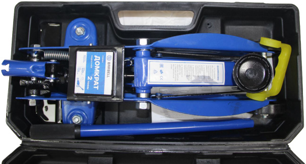 Домкрат  подкатной  2Т (высота подъема 135/320мм) IT0504 синий BARBELL