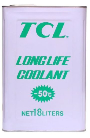 Антифриз TCL (LLC-50С) (зеленый) 18л Япония