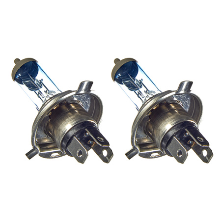 Лампа высокотемп. Koito P0746W Whitebeam H4 12V 60/55W (100/90W) 3700K (комп. 2шт.)