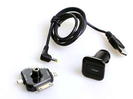 Зарядное устройство I-POP 6FC0400152 4 штекера, черный