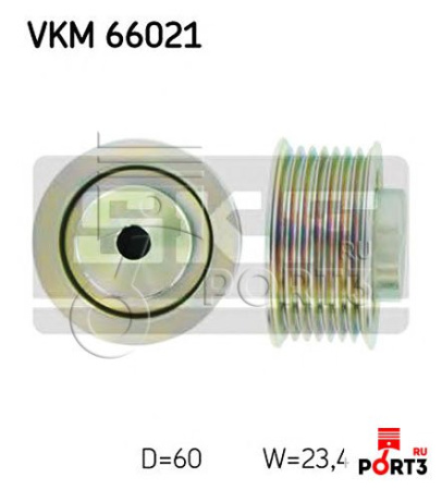 Ролик обводной VKM 66021 SKF