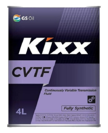 Масло трансмиссионное вариаторное GS Kixx CVTF 4л